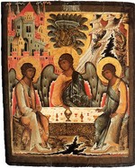 Троица Ветхозаветная. XVII век. День Святой Троицы, иконы