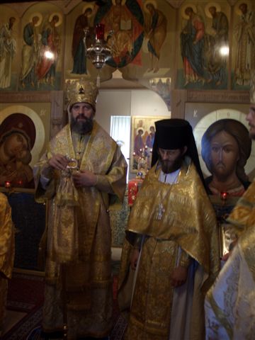 Архиепископ Корсунский Иннокентий в Домпьерском монастыре  