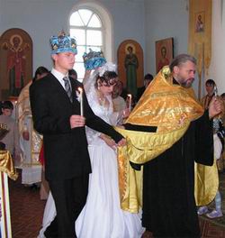 Венчание старшего сына www.stobitel.ru