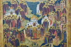 Икона всех святых в земле российской просиявших, одна из трех написанная монахиней Иулианией (Соколовой)