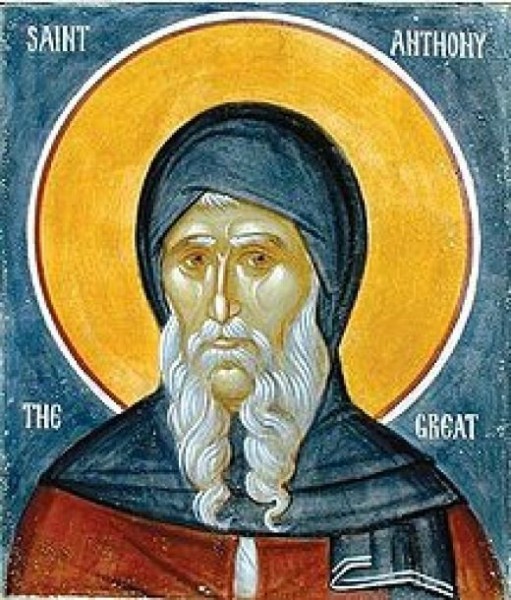 Преподобный Антоний Великий: житие, икона, молитва