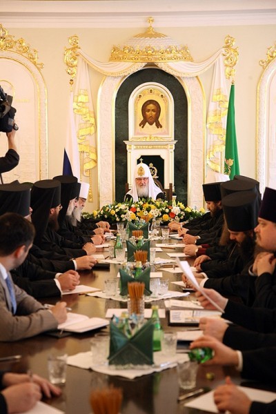 Заседание Президиума Межсоборного присутствия. Фото: Патриархия.ру