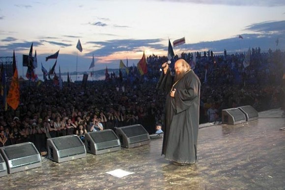 Игумен Сергий (Рыбко): проповедь на рок-концерте