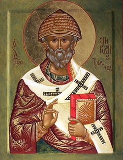 Святитель Спиридон, епископ Тримифунтский, чудотворец