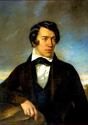 А. С. Хомяков. Автопортрет, 1842