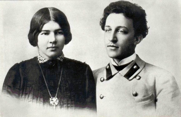 Александр Блок и Любовь Менделеева. 1903