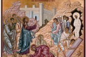 Церковь празднует воскрешение праведного Лазаря