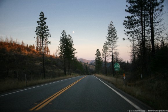 Вечер в окрестностях Платины. Красивейшие пейзажи Северной Калифорнии