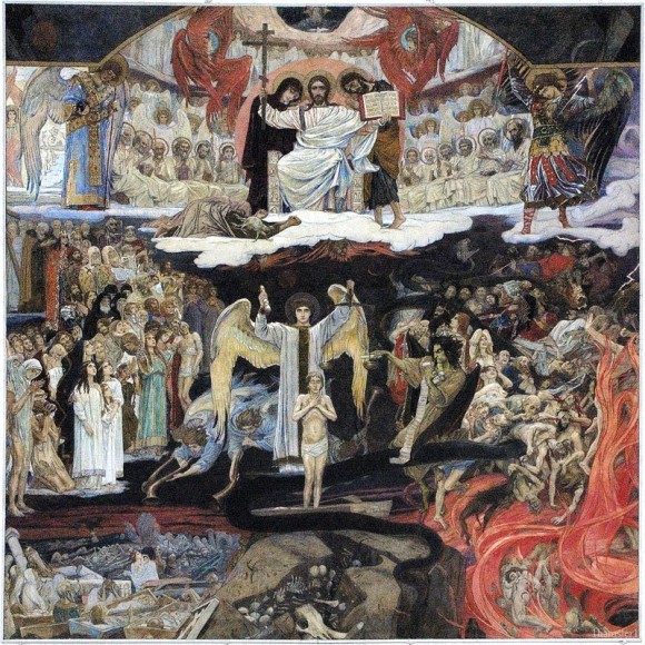Страшный Суд (по фреске В. Васнецова во Владимирском соборе в Киеве)