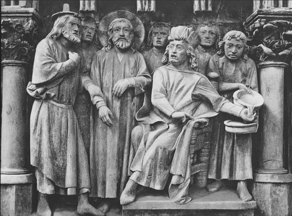 Христос перед Пилатом. Скульптурное изображение. Германия
