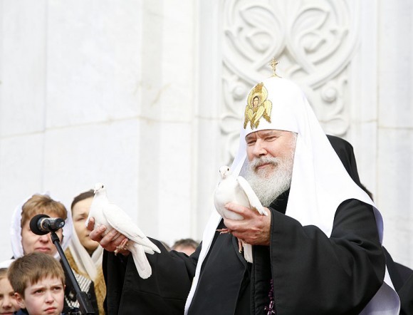 Благовещение. Святейший Патриарх Алексий. Фото: Патриархия.ру