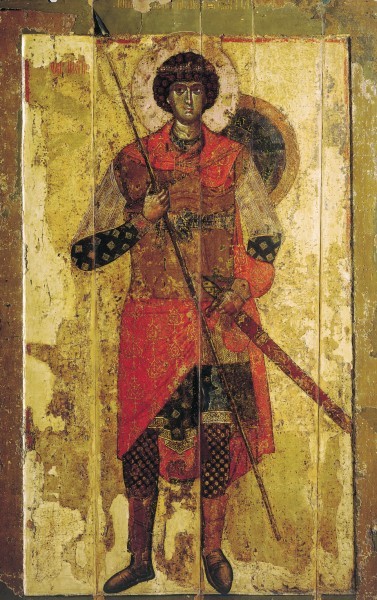 Икона. 1130 - 1140 гг. Новгород. ГТГ, Москва