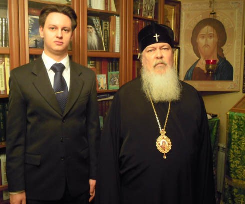 Александр Вишневский и архиепископ Филарет (Карагодин)