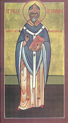 Святой Феликс, апостол Восточной Англии