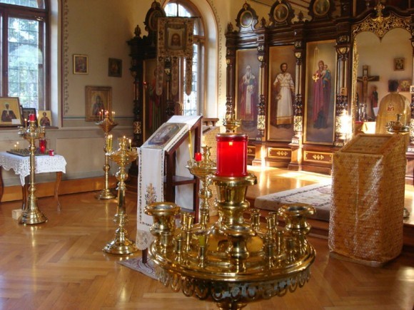 Интерьер Никольского собора в Мерано