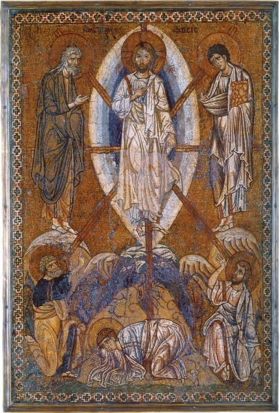 Мозаическая икона. Византия. 1-ая половина XII в. Лувр, Франция