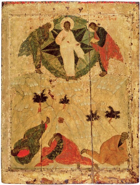 Икона из празднич. чина Благовещенского собора Моск. Кремля. Нач.XV в. Москва