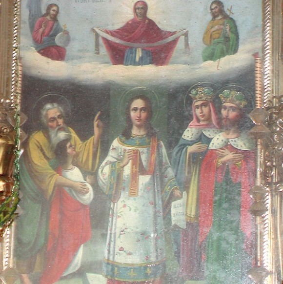Икона Покрова из Андрияшевской церкви