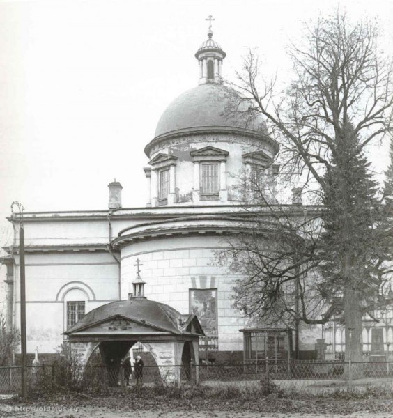 Троицкий собор Данилова монастыря, 1920-е гг. Фото: oldmos.ru