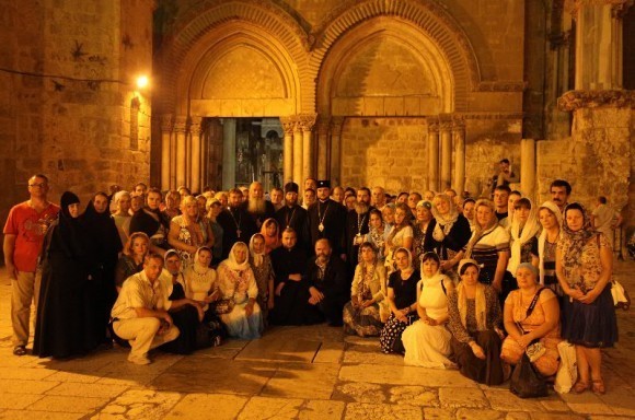 Иерусалим, с паломниками. 2011 год