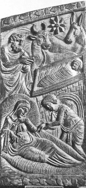 Кафедра архиеп. Максимиана. 546-556 г. Архиепископский музей, Равенна. Фрагмент
