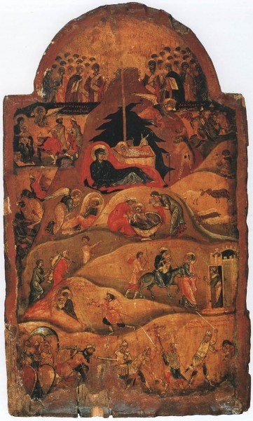 Икона. Конец XI - нач.XII в. Константинополь. Монастырь св.Екатерины, Синай