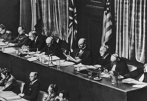 Нюрнбергский процесс 1946. Международный военный трибунал. Фото: bse.sci-lib.com