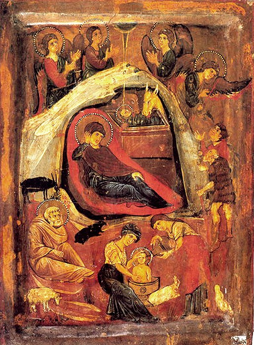 Икона. 3-я четверть XIII в. Монастырь св.Екатерины, Синай