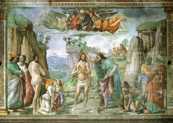 Доменико Гирландайо. Фреска церкви Санта Мария Новелла. Ок. 1486-1490 г. Флоренция, Италия