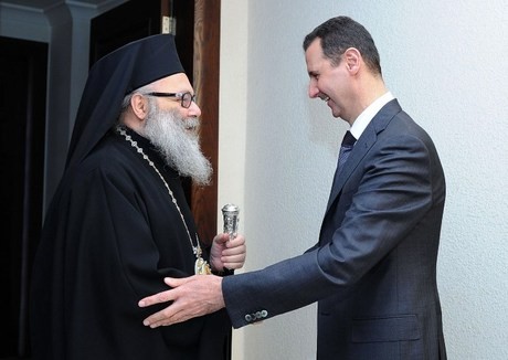 Башар Асад поблагодарил Патриарха Антиохийского