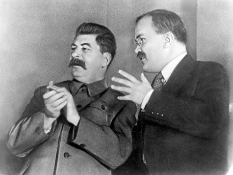 Иосиф Сталин и Вячеслав Молотов