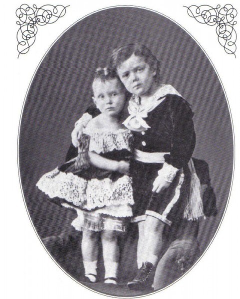 Ники и Жоржик. 1873 г.