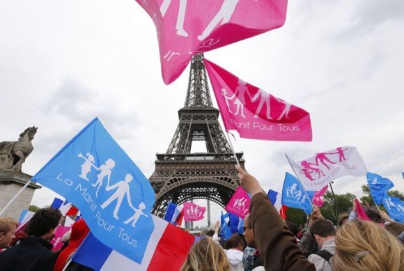 Франция против однополых браков (1)