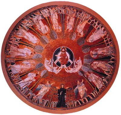 5.Мозаика купола церкви Св. Софии в Фессалонике. 880-885 гг. Греция