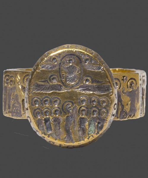 10.Золотое кольцо. Византия. VII в. Художественный музей Уолтерса, Балтимор,США