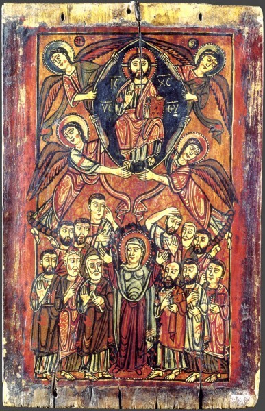 12.Византийская икона. VIII-IX в. Монастырь св.Екатерины, Синай, Египет