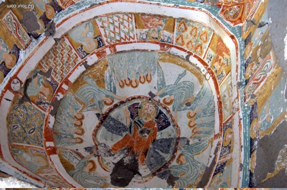 15.Фреска Агакалти-Килисе. Начало XI в. Каппадокия, Турция