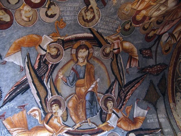 16.Фреска церкви Каранлик в Гёреме. XI-XIII в. Каппадокия, Турция