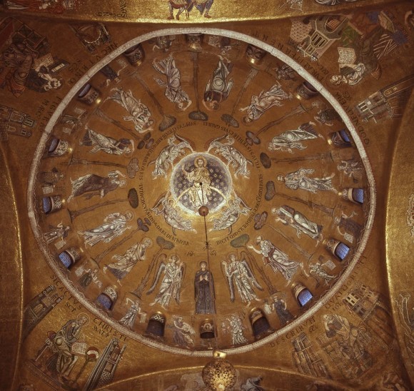 22.Мозаика центрального купола собора Сан-Марко. XII в. Венеция,Италия