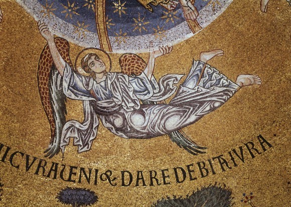 24.Мозаика центрального купола собора Сан-Марко. XII в. Венеция. Фрагмент
