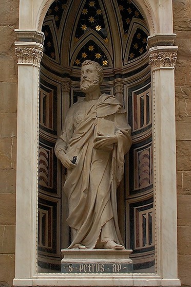 Бернардо Чуффаньи. Скульптура фасада церкви Орсанмикеле во Флоренции. 1415г. Италия
