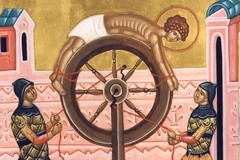 Житие великомученика Пантелеимона в клеймах иконы