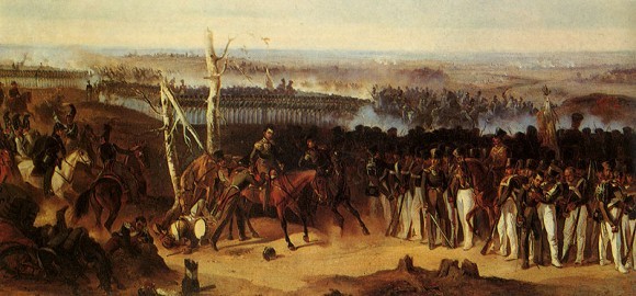 А. Коцебу. Лейб-гвардии Измайловский полк в Бородинском сражении