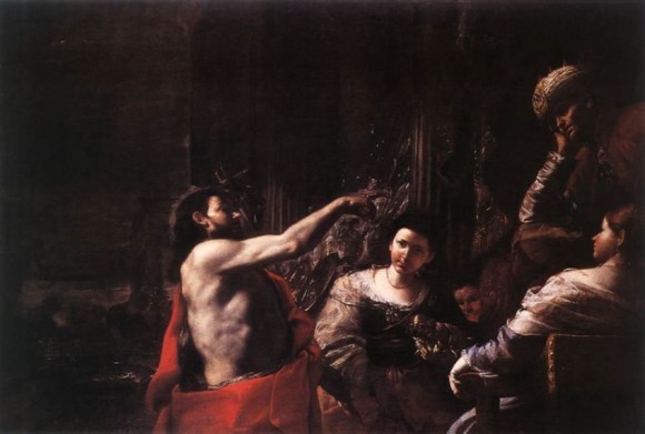 Иоанн Предтеча перед Иродом. Mattia Preti. 1665
