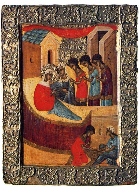 Икона из Покровского монастыря в Суздале. Конец XIV в. Государственный Русский музей, Спб.
