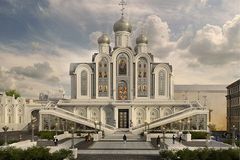 Градостроительная комиссия Москвы одобрила строительство нового собора Сретенского монастыря 2345