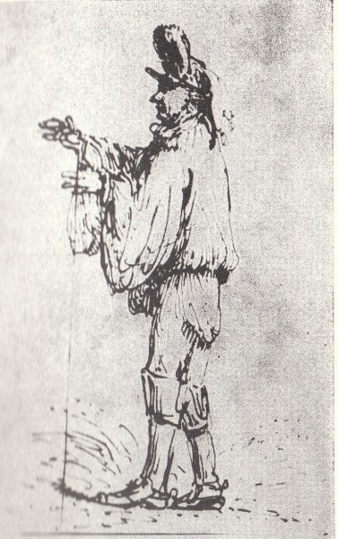 Таким зарисовал Суворова, покорителя Варшавы, французский художник Жан-Пьер Норблен