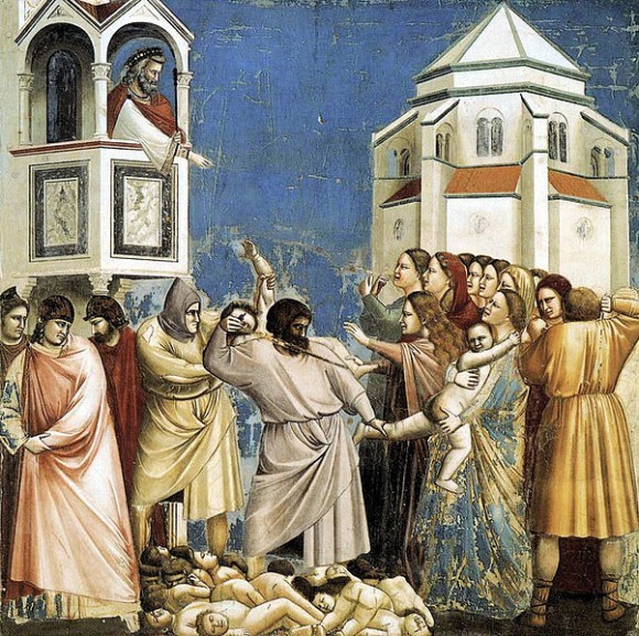«Избиение младенцев» (фреска Джотто в капелле Скровеньи)