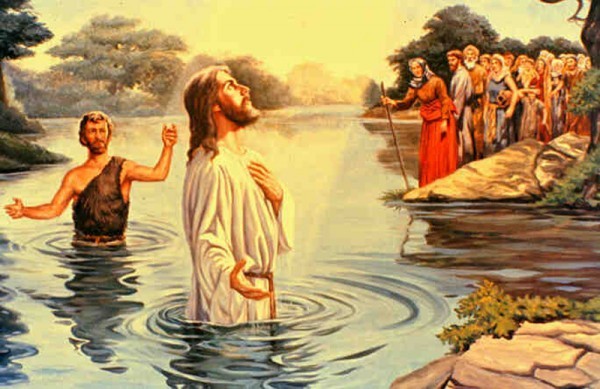 Крещение Господне: рисунок
