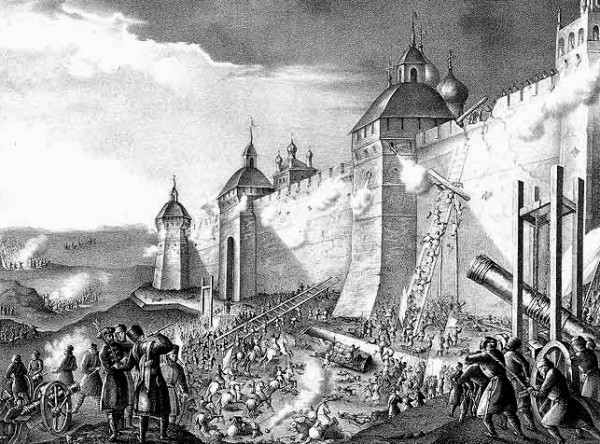 Осада Троице-Cергиевой обители 13 октября 1608 г.